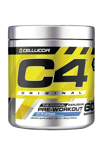 Cellucor C4 Original Explosive Pre-Workout - Icy Blue Razz - 60 Servings