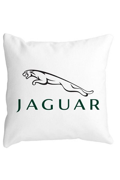 BEKZ Pillowcase, Jaguar, 40×40 Cm, White, Matte