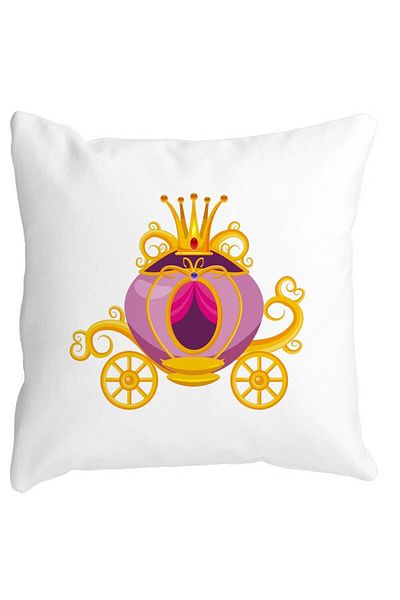 BEKZ Royal Carriage Square Pillowcase, 40x40 Cm, White, Matte