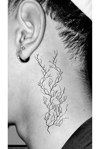 Mecit Tuhafiye ŞİMŞEK YILDIRM DAMAR BOYUN KOL GEÇİCİ DÖVME