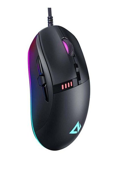 AUKEY ماوس الألعاب السلكي Knight RGB بدقة 10000 نقطة في البوصة GM-F4 أسود