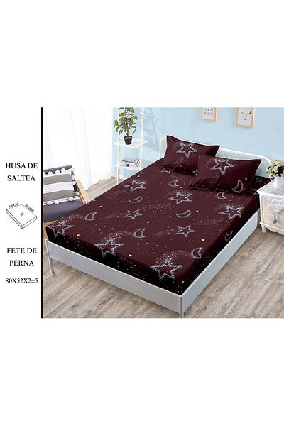 CHIRASO CHIRASO SUMMER Duvet Cover Set, Satin Cotton, 180x200 cm and 2 Pillowcases 80x52 cm