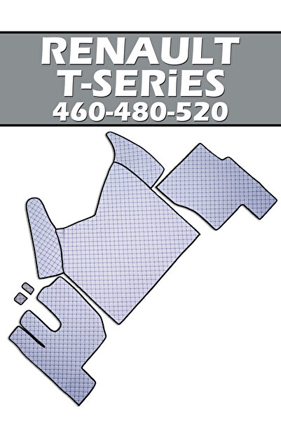 VIPTIRSHOP رينو T-SERIES 460-480-520 (2014-2025) سجادة مبطنة بالجلد