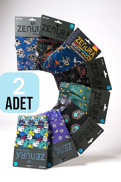 Katmirra Men's Boxers with Zenura Pattern - Dondeza and Tutku Underwear Bayii