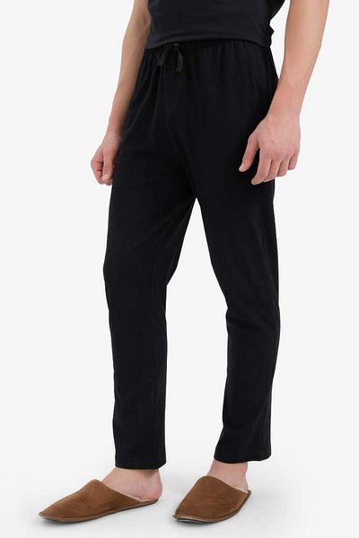 DeFacto New Season Regular Fit Basic Plain Pajama Bottoms with Pockets