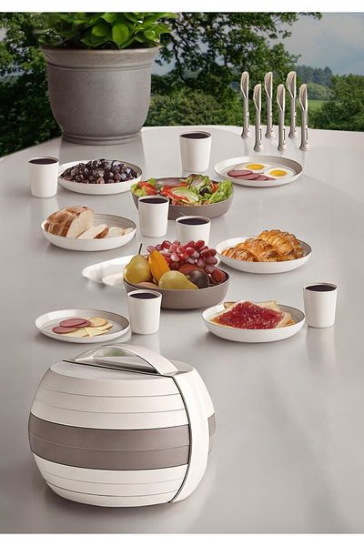 EVSTYLE Round Picnic Set - 32 Pieces