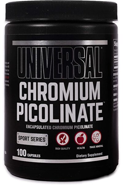 Universal Nutrition بيكولينات الكروم، 100 كبسولة، 100 حصة