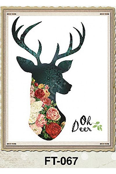 Cadence Ft-67 Cadence Fabric Transfer 25X35 Floral Animal Figures Series