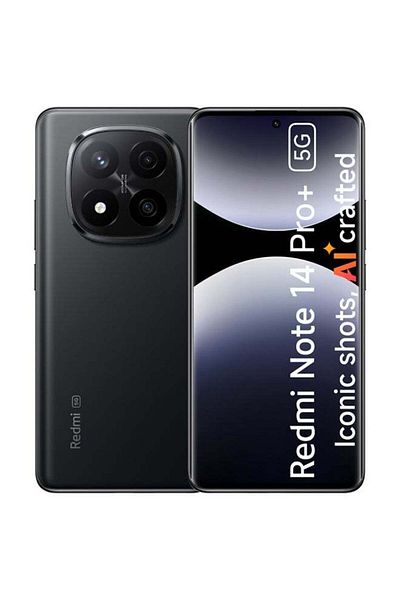Xiaomi Redmi Note 14 Pro+ 5G Dual SIM Midnight Black 12GB RAM 256GB - Global Version