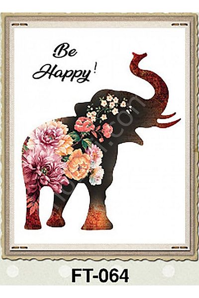 Cadence Ft-64 Cadence Fabric Transfer 25X35 Floral Animal Figures Series