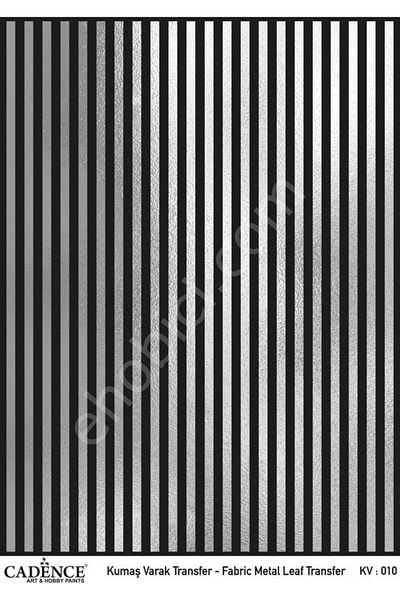 Cadence Kv-10 Cadence Fabric Foil Transfer Silver 30X42