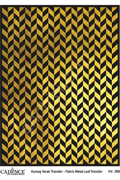Cadence Kv-08 Cadence Fabric Foil Transfer Gold 30X42