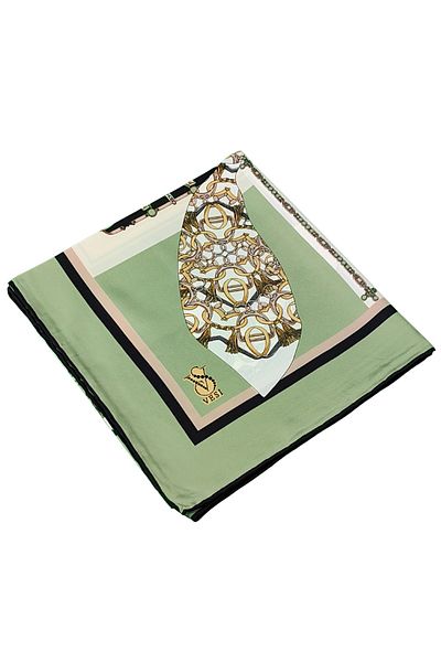 mim eşarp VESİ Φουλάρι Αθλητικό Φουλάρι Twill με σχέδιο 120x120 cm