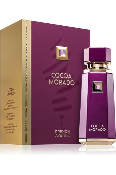 Fragrance World Άρωμα Cocoa Morado, French Avenue, EDP 100 ml, unisex - εμπνευσμένο από το Oud Cadenza του Maison Crivelli