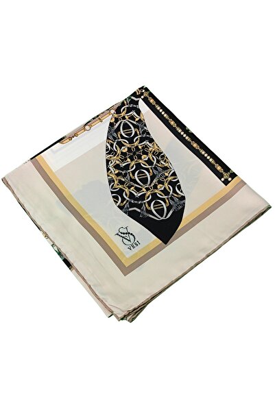 mim eşarp VESİ Φουλάρι Αθλητικό Φουλάρι Twill με σχέδιο 120x120 cm