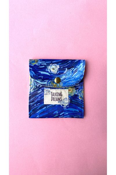 TALKING DREAMS Van Gogh Starry Night Wallet with Cover