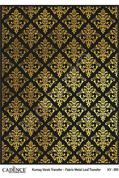 Cadence Kv-05 Cadence Fabric Foil Transfer Gold 30X42