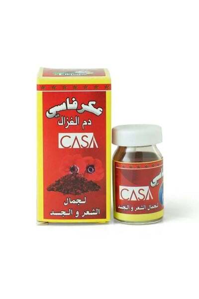CASA بودرة عكر فاسي للجسم والشعر، 5 غرام