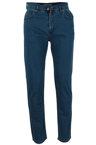 Modarar Ανδρικό μπλε τζιν παντελόνι Regular Lycra RAR01338