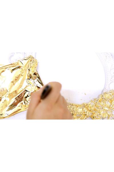 Cadence Leaf Vellum Gold 100 Lü