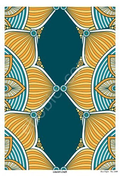 ehobici Lineart Brass Decopage Paper Model - 2309