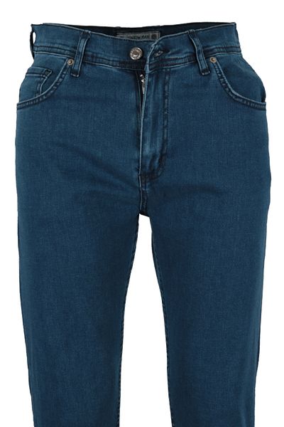 Modarar Ανδρικό μπλε τζιν παντελόνι Regular Lycra RAR01338