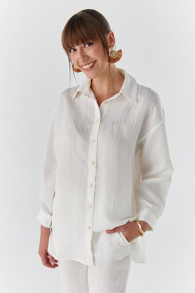 Shopping Shop Shirt Suit Ecru