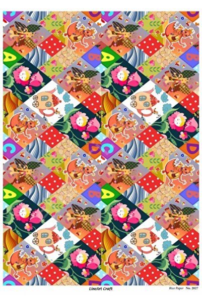 ehobici Lineart Brass Decopage Paper Model - 2027