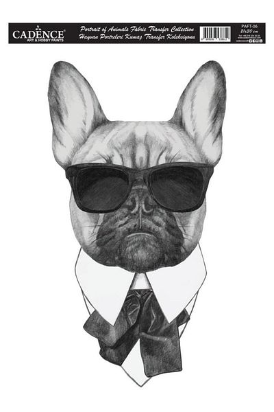 Cadence Fabric Transfer Paft-06 Animal Portraits 21X30Cm