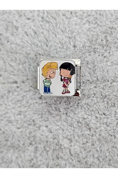 SiestaAccessories Lover / Couple Themed Italian Bracelet Charm
