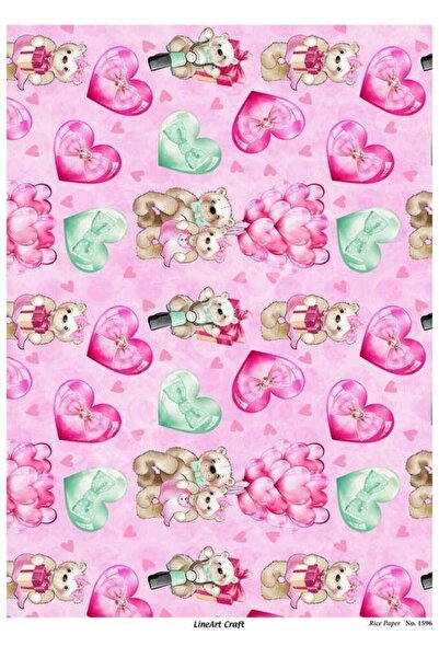 ehobici Lineart Brass Decopage Paper Model - 1596