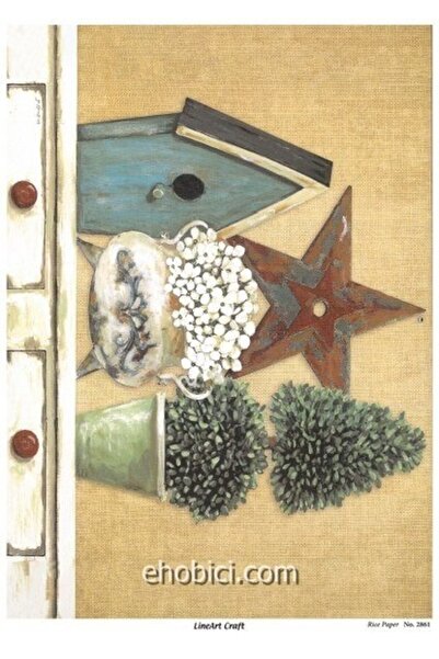 ehobici نموذج ورق ديكور نحاسي من لاينارت - 2861