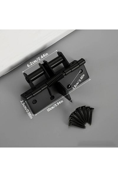 RRM DERİ REDUCK Heavy Duty 3-in-1 Self-Closing Garage Door Hinge - Automatic Spring Hinge with 90° Positioni