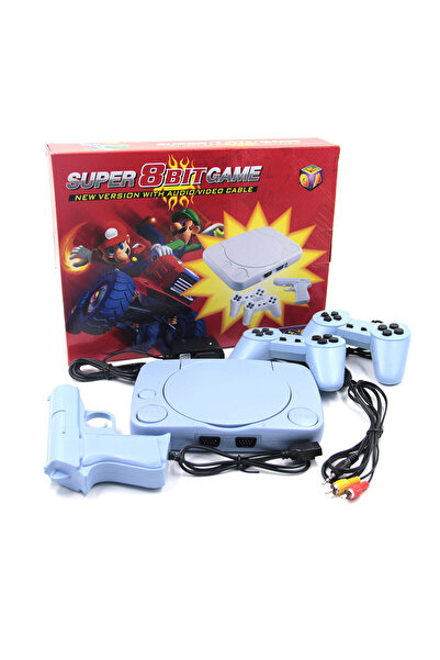 Teknotopia Retro Atari Super 8 Bit Atari Oyun Konsolu 900 Adet Oyun 2 Kol 1 Tabanca Super Mario Retro Game