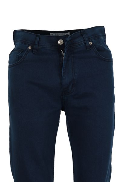 Modarar Ανδρικό τζιν Navy Blue Regular Lycra RAR01336