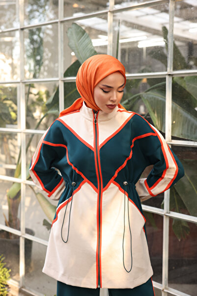 MİMİ Luxury Wear Tesettür Eşofman Takımı Fermuarlı Ikili Takımı