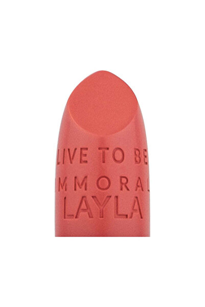 Layla Cosmetics Immoral Shine Lipstick No 5 Spell On You - Intense Moisturizing Lipstick