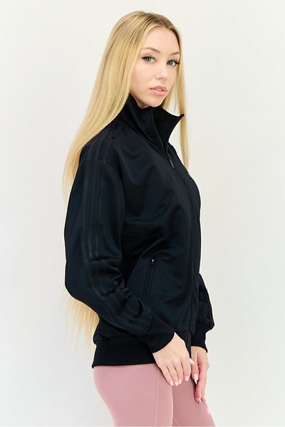 adidas Women Sportswear Fit Long Sleeves Training Jacket, Black