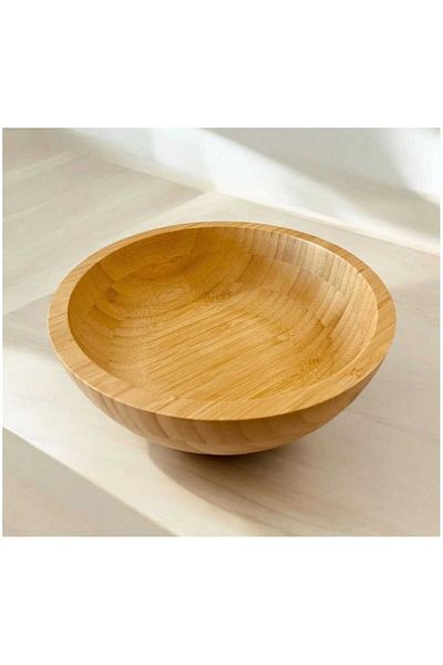 Balsa Grup Balsa MRK موديل 20x20x6,5 وعاء كبير الحجم لتقديم الوجبات الخفيفة والسلطة ووعاء تقديم الطعام