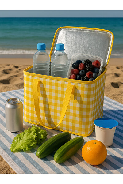 sebura Soğuk Tutan Çanta Soğuk Tutucu Kamp, Plaj Termos Çanta 25 Litre