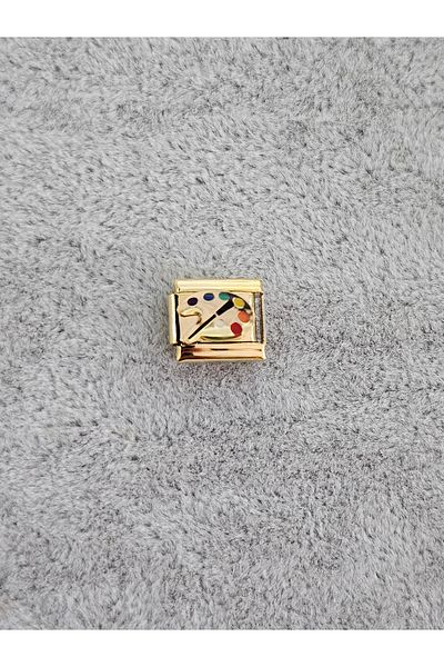 SiestaAccessories Paint Palette Italian Bracelet Charm
