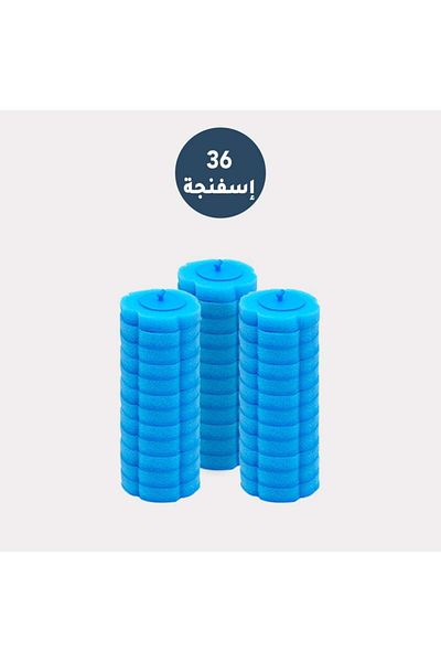 TAAM_SA 36 Smart Brush Sponge Heads for Cleaning Grease and Stains from Pots and Kitchen Without Any Scratches