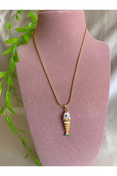 Ebruli قلادة نموذج السمك