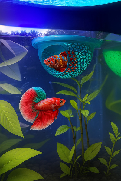 Akvaryum Beta Dinlenme Alanı Küçük Akvaryum ve Büyük Akvaryum Uygun MDizmir P...