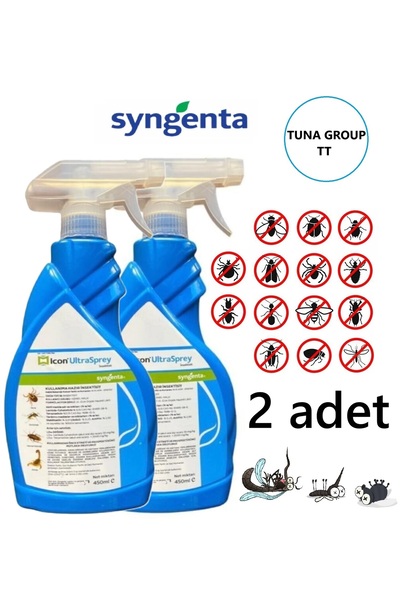 SYNGENTA İCON ULTRA SPREY (2 ADET) KENE, KARINCA, HAŞERE İLACI