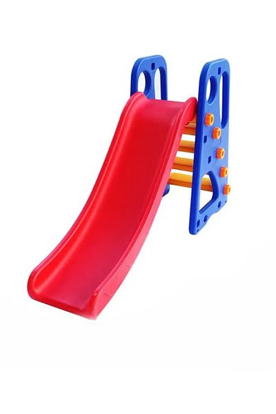 FULLJOY Foldable slide with basketball 120*25*56 cm, multi-colored