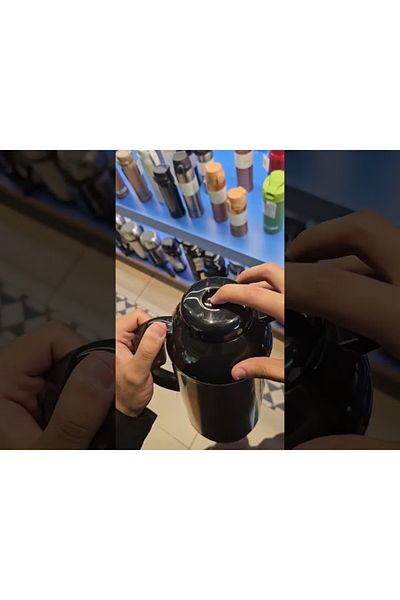 ZOJIRUSHI ترمس Zojirushi زوجيروشي ابو فيل تصميم ياباني معاصر فضي 1.3لتر