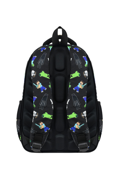 QL ACCESSORY Mıne Creeper Lisanslı Termal Beslenmeli İlk Okul Çantası seti