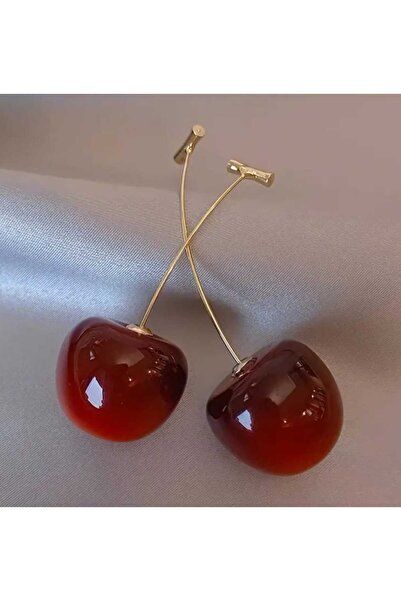 Ivory Pearl Kiraz şeklinde zarif ve şık küpe