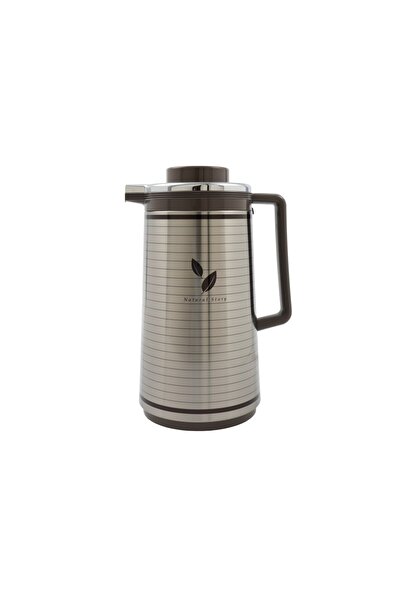 ZOJIRUSHI Abu Fil Thermos - Zojirushi - Japanese Steel (1600 ml) (Brown)